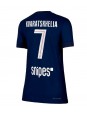 Billige Paris Saint-Germain Khvicha Kvaratskhelia #7 Hjemmedrakt Dame 2025-26 Kortermet